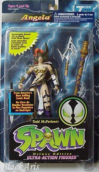 Angela TODD Lower Sword Gold Staff Blue Warning Sticker Canadian Versions
