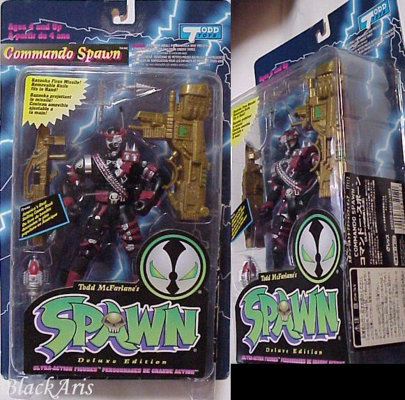 Commando Spawn TODD Repaint Reds Exclusive