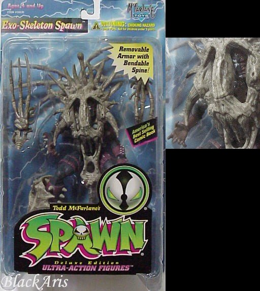 Exo-Skeleton Spawn Gray Bone Half Mask