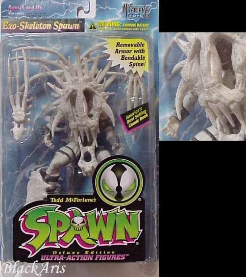 Exo-Skeleton Spawn White Bone No Mask White Hand
