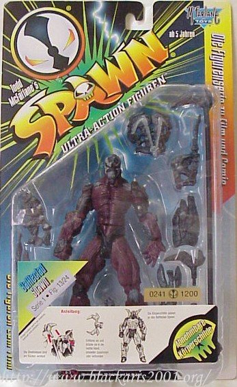 Battleclad Spawn Gold Sticker Germany Version