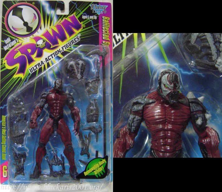 Battleclad Spawn Lightning Back No Hole Black Face