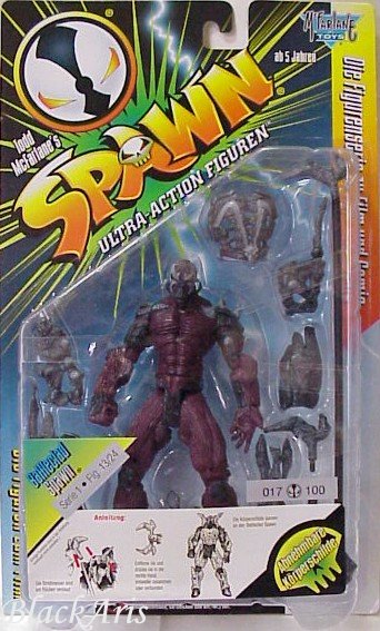 Battleclad Spawn Platinum Sticker Germany Versions