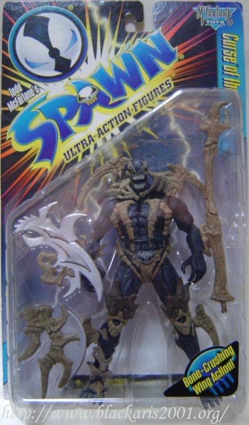 Curse of the Spawn Black Body Gray Buckle