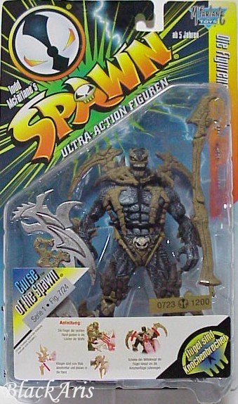 Curse of the Spawn Gold Sticker Germany Versions