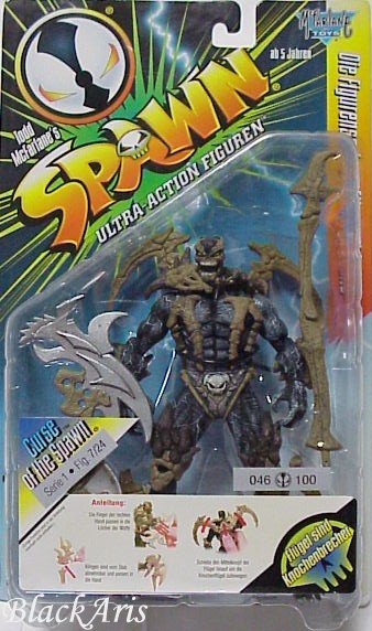 Curse of the Spawn Platinum Sticker Germany Versions