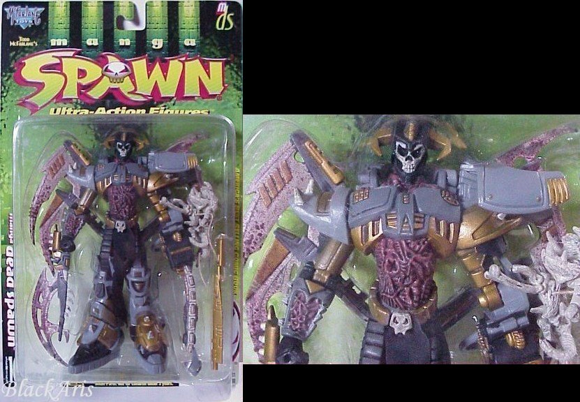 Manga Dead Spawn Skull Face
