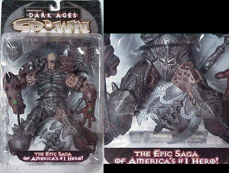 Spawn the Black Knight No Blood on Ax Ax of openly Grip two