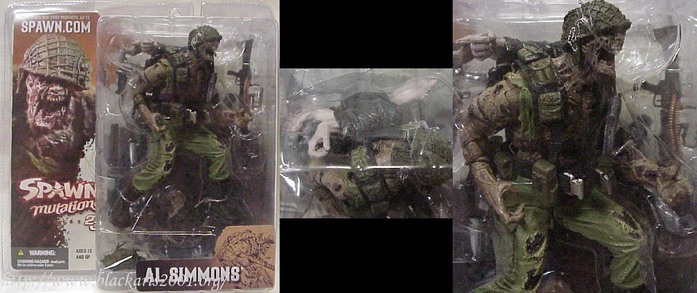 Al Simmons With Helmet No Bloody Body