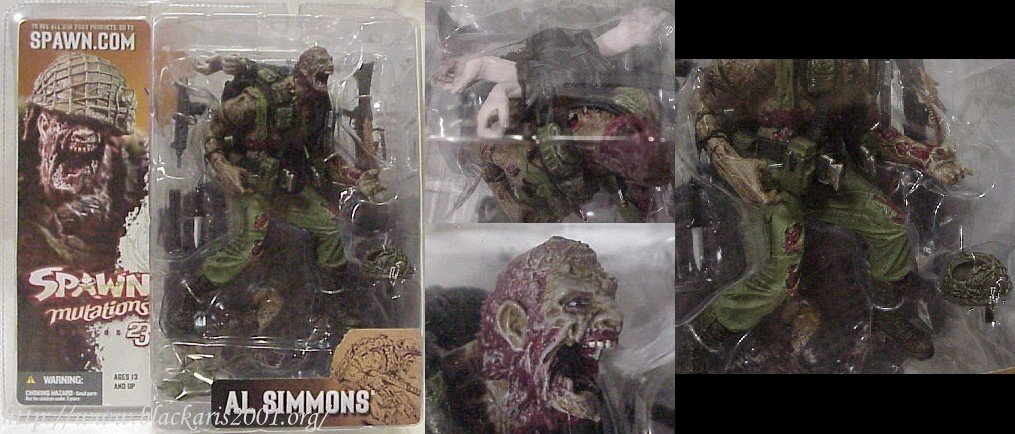 Al Simmons Without Helmet No Bloody Hand No Bloody Helmet No Bloody Knife Without Eyebrow