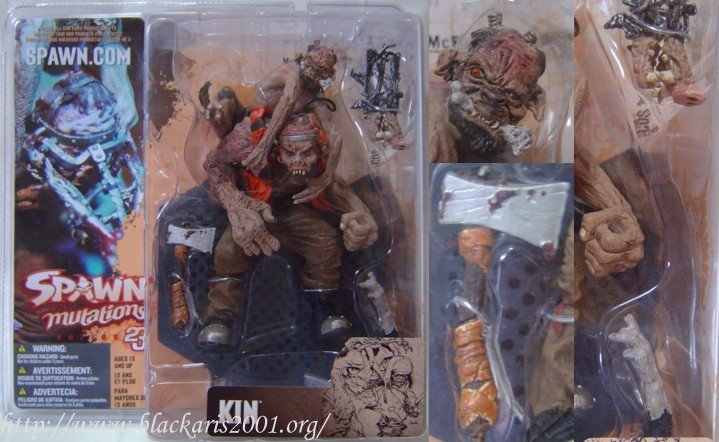 Kin 1ST Bubble No Bloody Nose No Bloody Hand Solid Silver Axe Without Eyeblow Trilingual