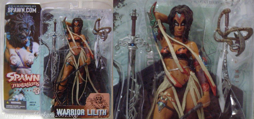 Warrior Lilith Black Bra