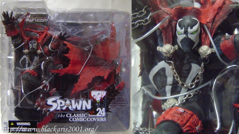 Spawn i.043 13 Chains Black Skull Rings