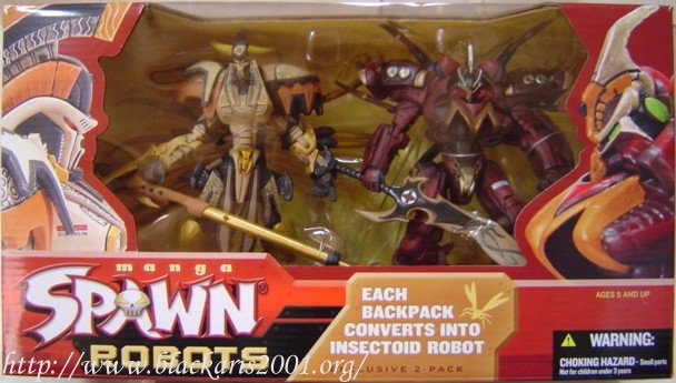 Manga Spawn Robots Wal-Mart Exclusive