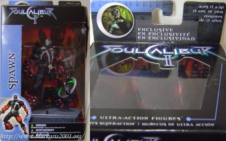 Soul Calibur 2 Spawn EB Games Italia Exclusive