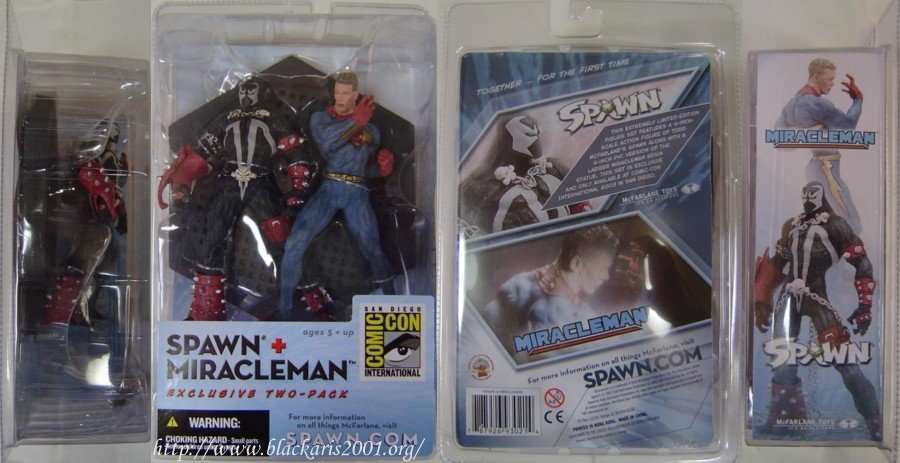 Spawn Miracleman COMIC CON 2003 Exclusive