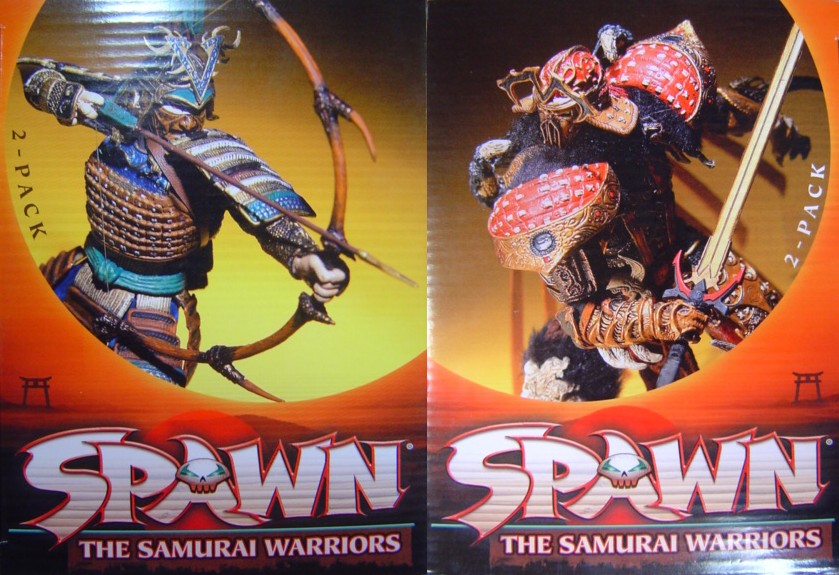 K-B Toys 2-Pack Exclusive The Samurai Warriors