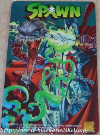 Spawn Telephone Card 4