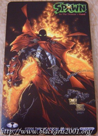 Spawn Telephone Card Capcom In The Demon's Hand