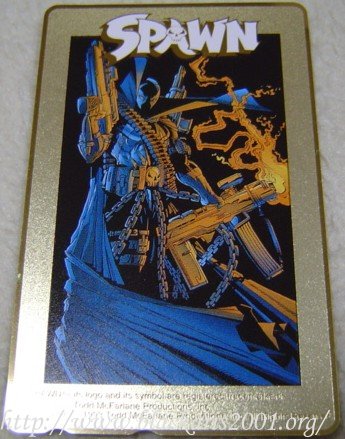 Spawn Telephone Card