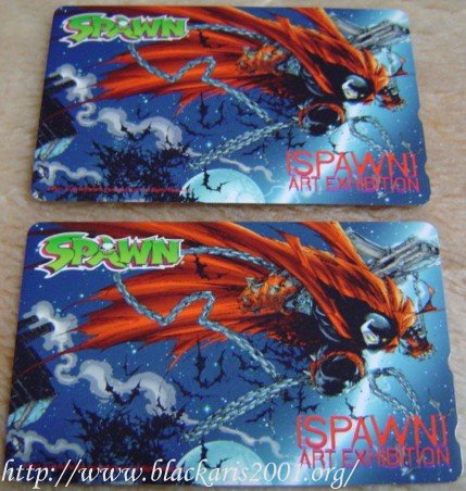 Spawn Telephone Card Art Exhibition 2