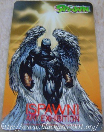 Spawn Telephone Card Art Exhibition 1