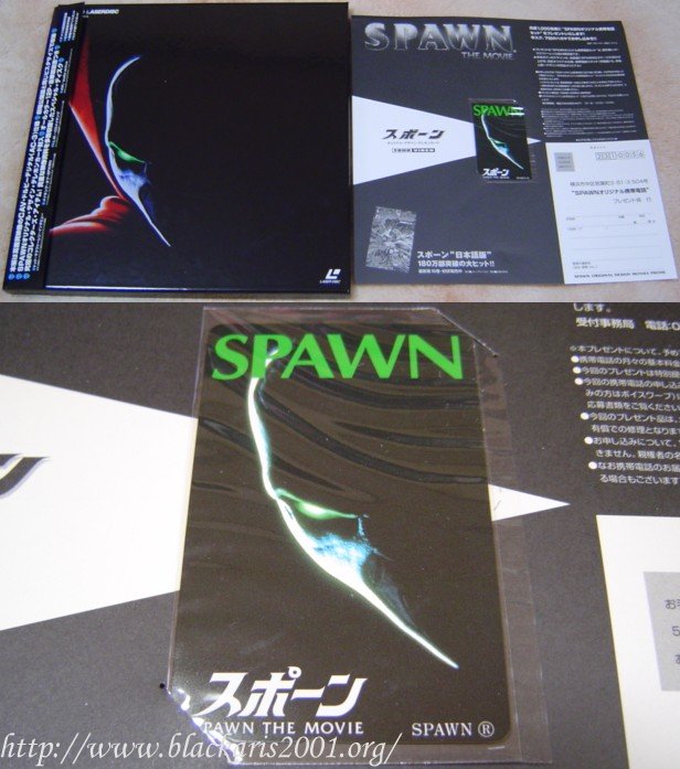 Spawn The Movie LD W/Card