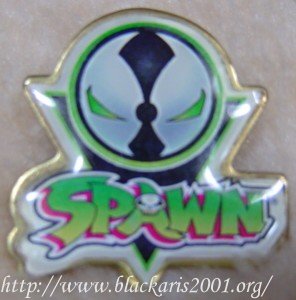 Spawn Logo Pin