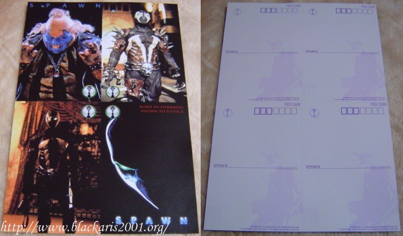 Spawn The Movie Post Cards