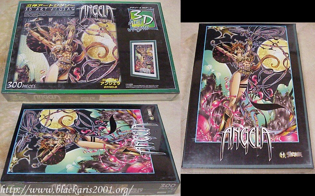 Angela 3D Art Jigsaw Puzzle