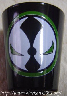 Spawn Shot Glass Logo