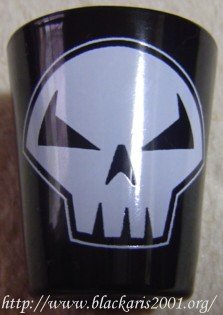 Spawn Shot Glass Skull