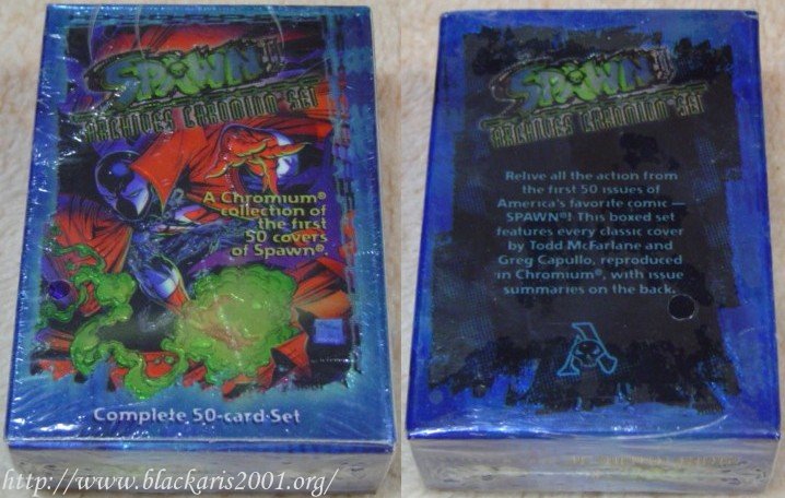 Spawn Chromium Trading Cards