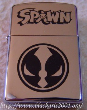 Spawn Laser Print Logo