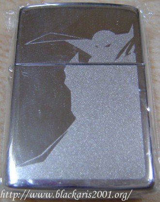 Spawn Silhouette Silver Zippo
