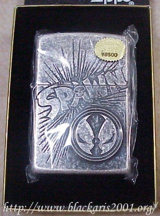 Spawn Zippo Gray