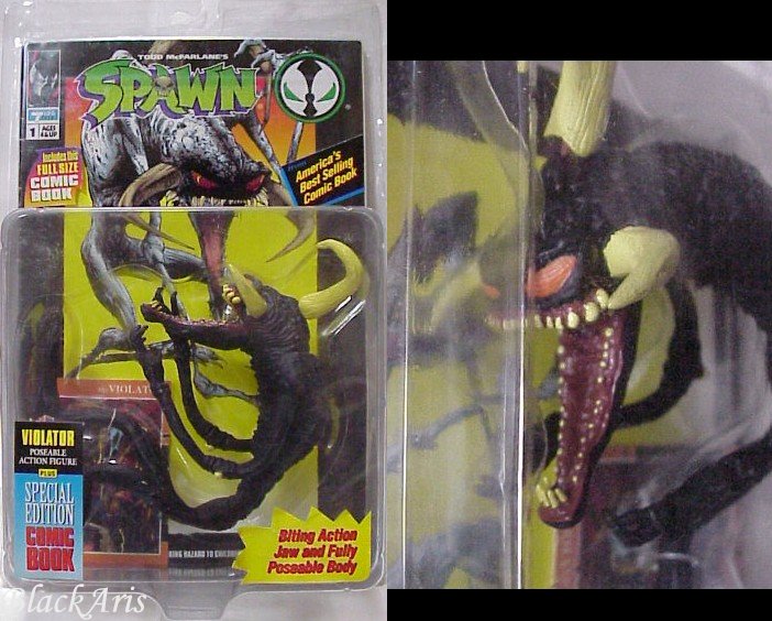 Violator No Gloss Black Upward Orange Eyes MTCC