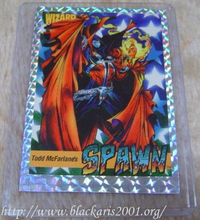 Spawn Wizard Prism Card