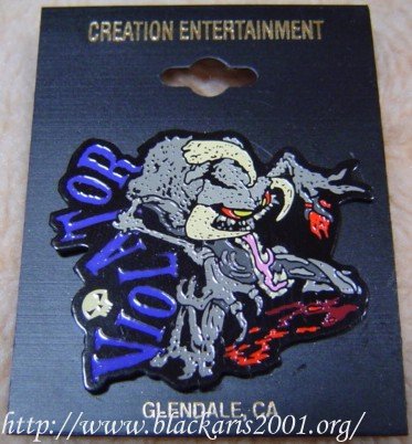 Violator Pin Badge