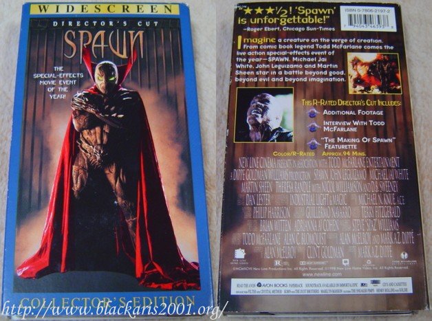 Director's Cut Spawn VHS